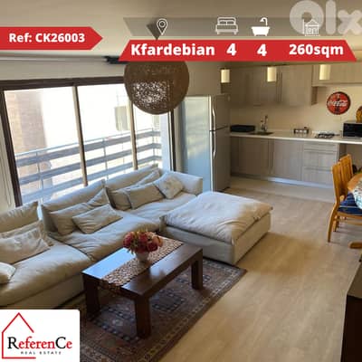 Furnished triplex villa in Kfardebian فيلا مفروشة ثلاثية في كفردبيان