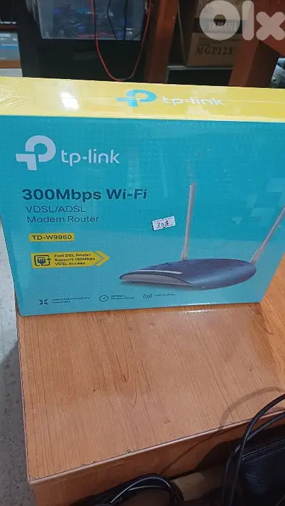 router vdsl adsl 300mbs new in box