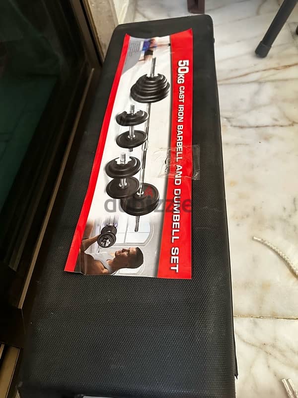 50 kilo dumbbells set 1