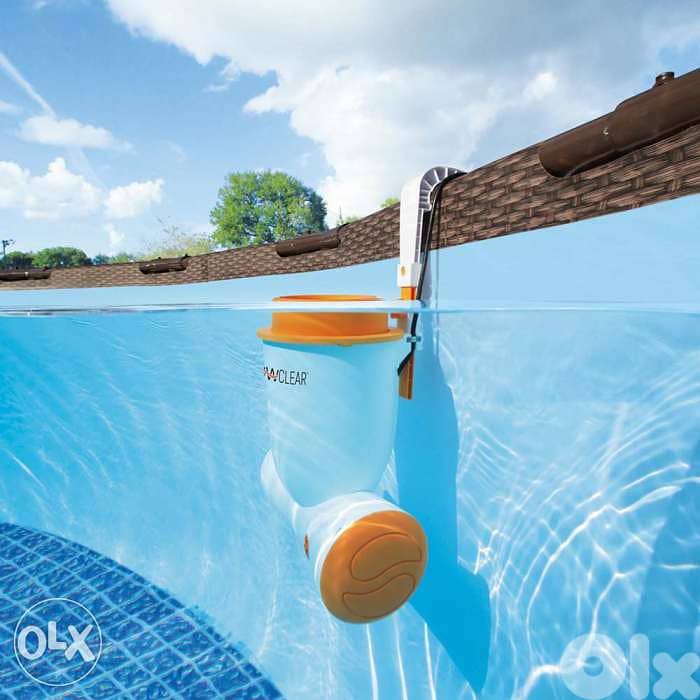 Skimmer + filter pump 2.5 m3 for all swimming pools intex bestway 0