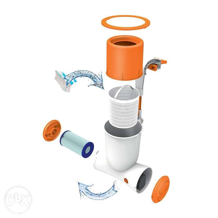Skimmer + filter pump 2.5 m3 for all swimming pools intex bestway 2