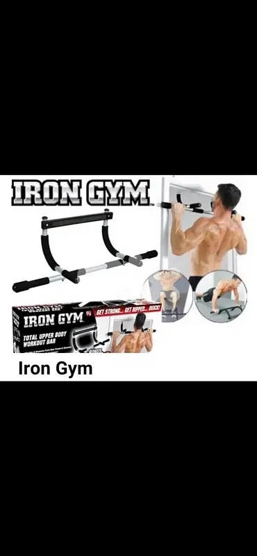 Iron Gym barre fixe NEW 14$