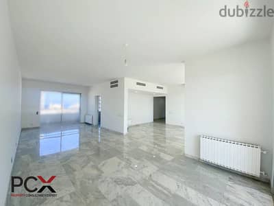 Apartment For Rent In Achrafieh | Newly Renovated | Open Mountain View