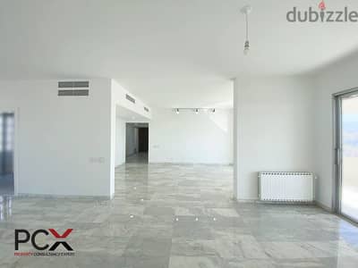 Apartment For Rent In Achrafieh | Newly Renovated | Open Mountain View