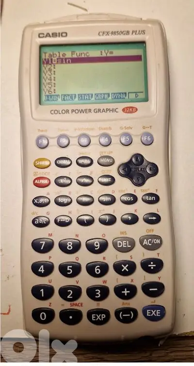 Calculator Casio CFX-9950GB plus Color power graphic  Lebanon
