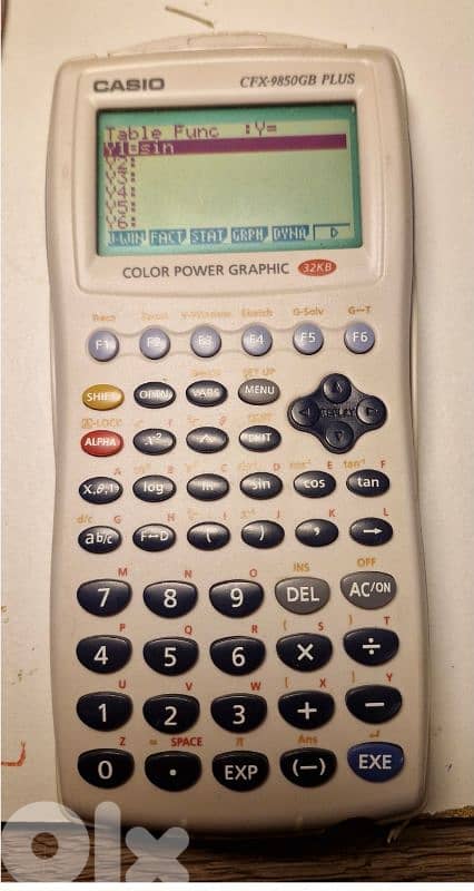 Calculator Casio CFX-9950GB plus Color power graphic  Lebanon 0
