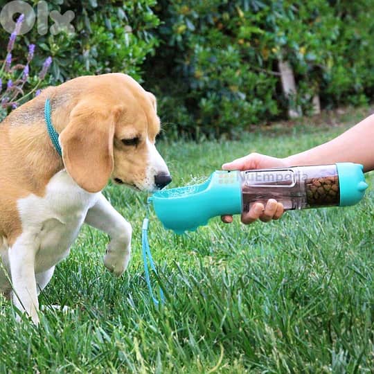 Portable 4-in-1 Pet Feeder Bottle 0