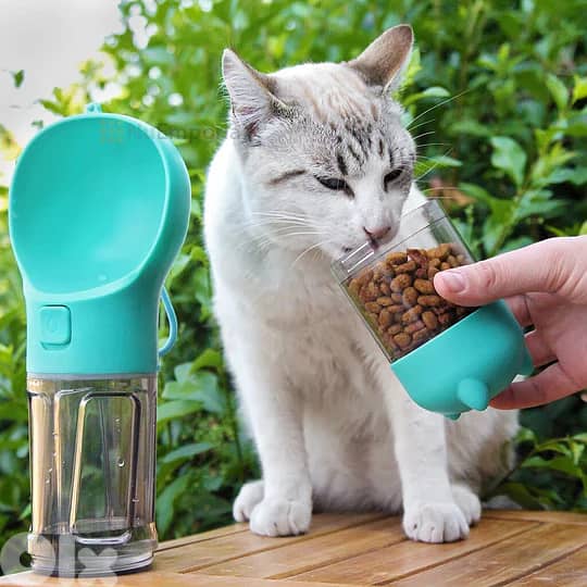 Portable 4-in-1 Pet Feeder Bottle 1