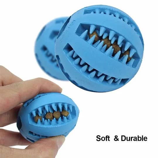Interactive Food Dispensing Chew Toy for Teeth Cleaning 3