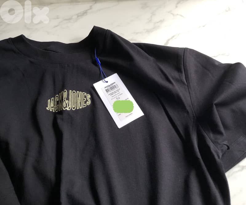 Jack & Jones Men's t-shirt Black size L 3