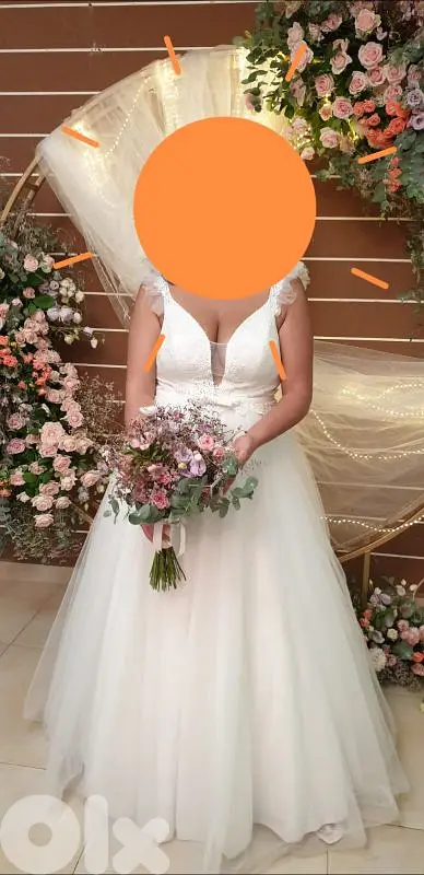 bride dress used 1 time