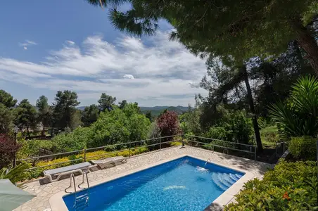 barcelona charming house 3 floors + attic with pool & garden PR-00314