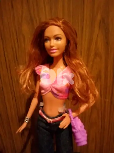 SUMMER FASHIONISTAS Barbie Friend Mattel doll 2013 Unflexi wearing=22$