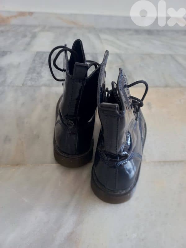 Dark Blue Boots,Size 40 1