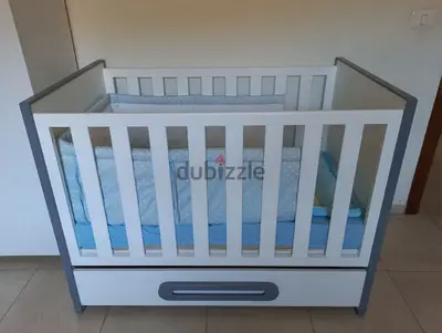 Baby Bedroom ( Bed with matress, Closet and Dresser )