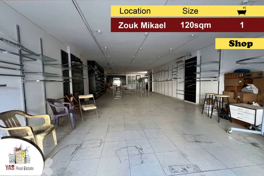 Zouk Mikael 120m2 | 30m2 Terrace | High End | Accessible Street | EH 0