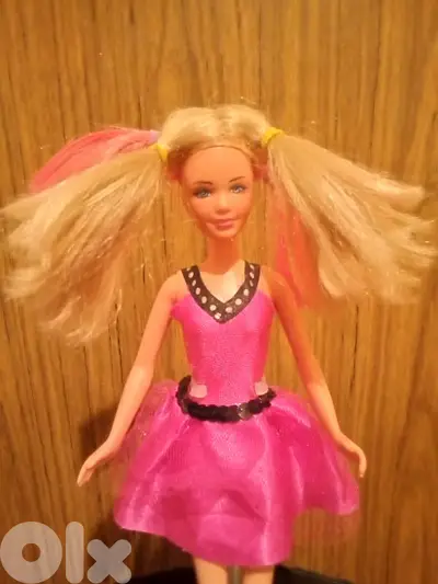 LILLY &HANNAH MONTANA SINGER 2 in1 dressed as new doll bend legs+shoes