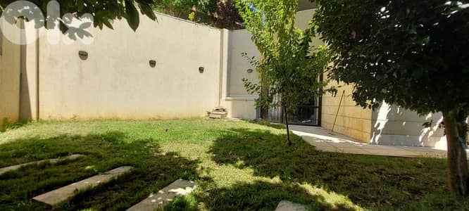 شقة فخمة للبيع في برمانا High End Finishing|Garden Floor  In Broummana