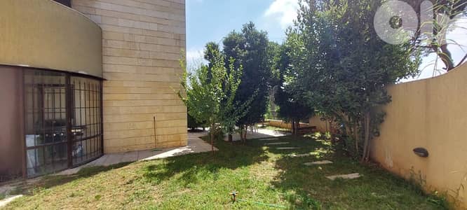 شقة فخمة للبيع في برمانا High End Finishing|Garden Floor  In Broummana