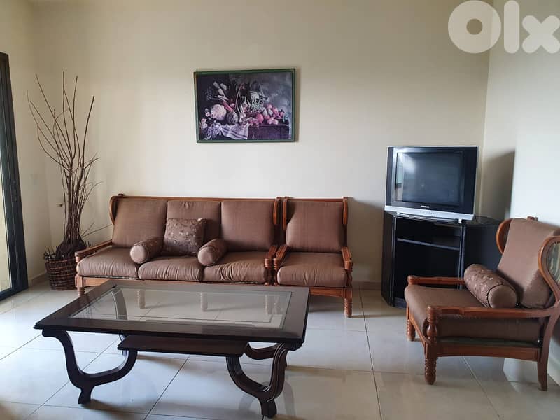 zahle highway furnished apartment 93 sqm payment by iskan #6399 0