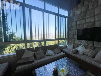150 SQM House in Ain Aar, Metn with a Breathtaking Mountain View