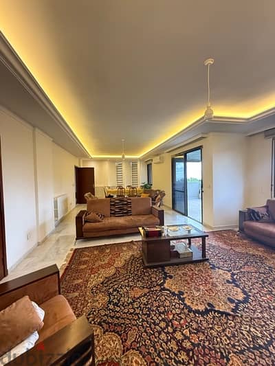 Spacious apartment for rent in Dik el Mehdi with open views.