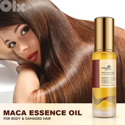 Karseell Maca Essence Oil with Argan, Vitamin E for Damaged Hair