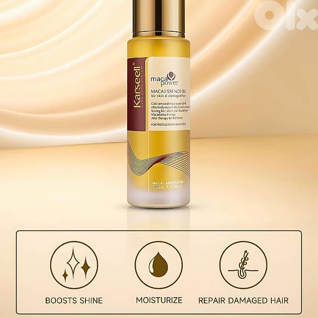 Karseell Maca Essence Oil with Argan, Vitamin E for Damaged Hair 5