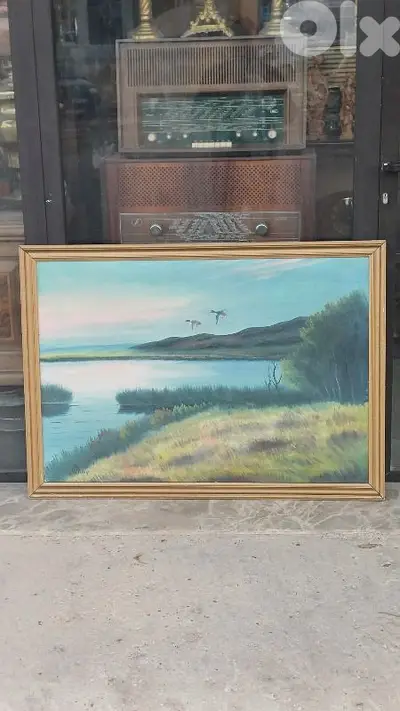 لوحة رسم زيتي