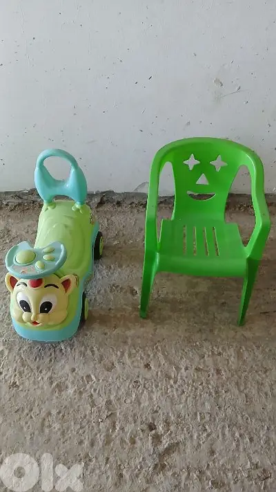 العاب كرسي و سيارة للاطفال