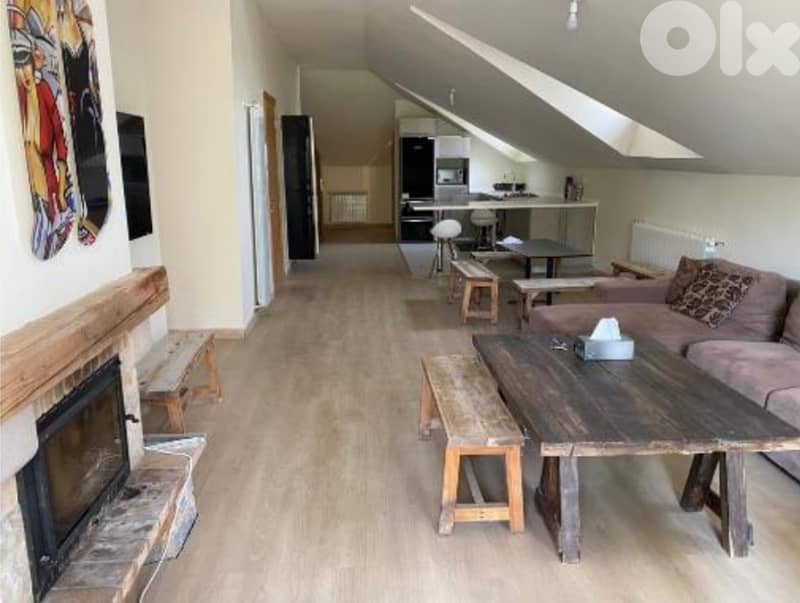 Chalet for sale in Tilal Al Aassal/ Triplex/ View/ Furnished 2