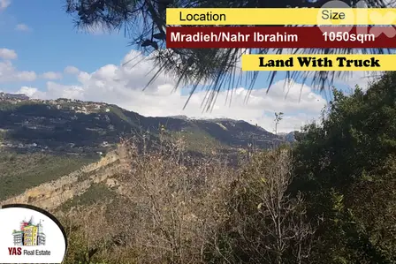 Mradieh 1050m2 | Land || Coefficient 25/50 | Perfect Investment | AC