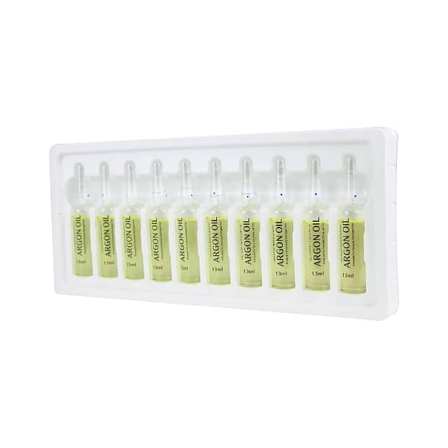 Keratine Queen Ampoules with Collagen & Argan for Hair Repair 5