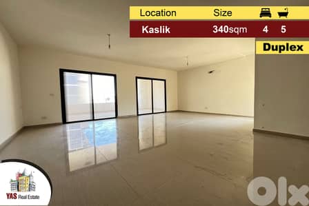 Kaslik / Sarba 340m2 | Duplex | Brand New | Prime Location | EH |