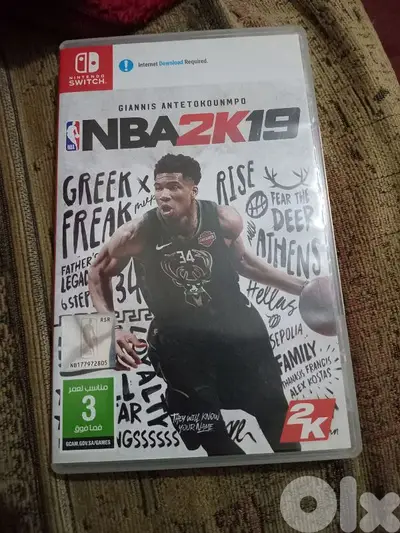 NBA2K19 FOR NINTENDO SWITCH ONLY 5$