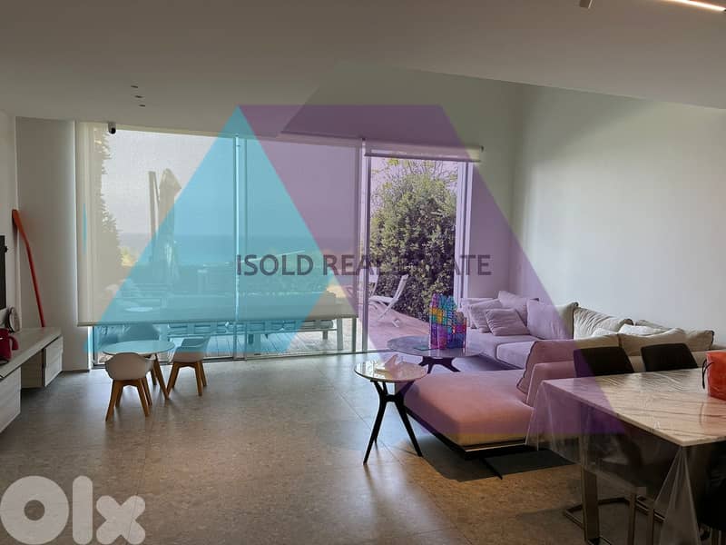 Direct on Pool, 150m2 Chalet+terrace, Marea Resort 4 sale in Batroun 1