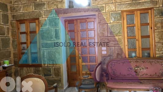 160 m2 House+Garden+ 4 Stores 4 Sale in Bhamdoun-Aley - للبيع في عاليه