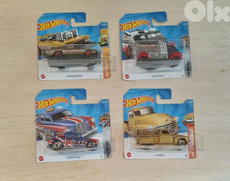 Hot Wheels (2022)  1;64 diecast car models. 1
