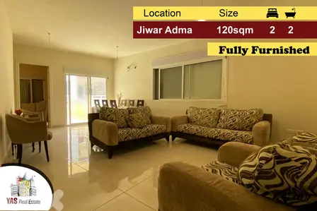 Jiwar Adma 120m2 | Rent |Furnished | Classy Area | Calm Street | IV/RA
