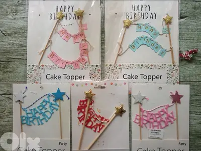 beautiful birthday toppers