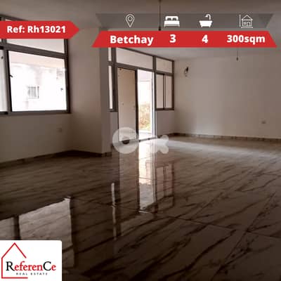 Aprtment with terrace in Betchay شقة مع تراس في بيتشاي