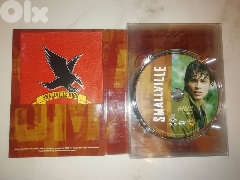 Smallville series on original DVDs seasons 1 to 7 3