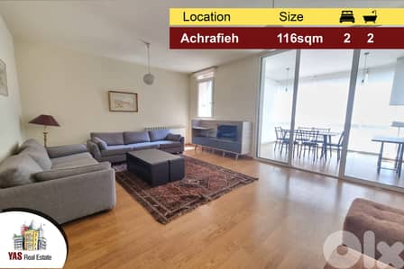 Achrafieh 116m2 | Luxury | Astonishing Flat | Prime Location | PA |