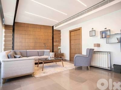 L14474-Apartment with Terrace for Rent In Achrafieh