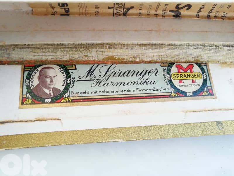 antique OLD HARMONICA 1