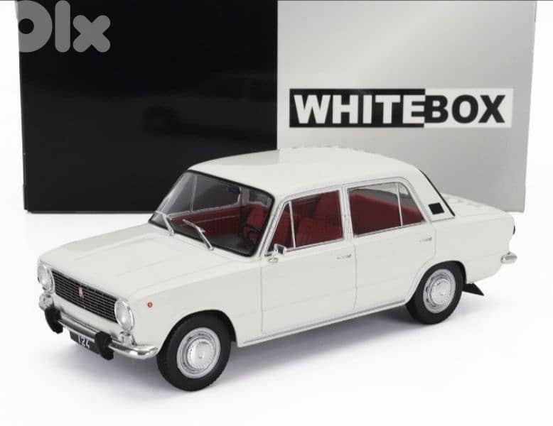 Fiat 124 1970 diecast car model 1:24 0