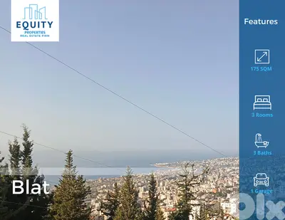 175 SQM Apartment For Sale In Jbeil Blat شقة للبيع في بلاط #CM115480