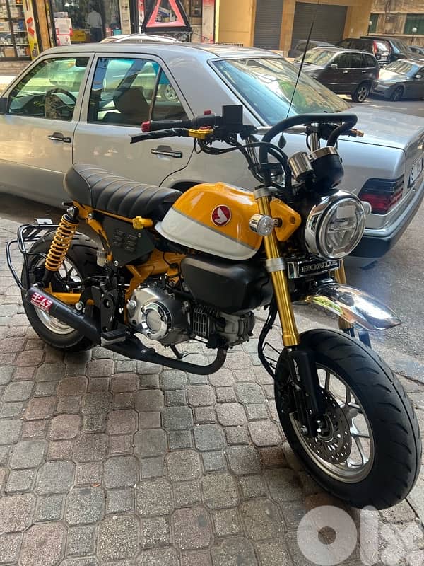 Honda Monkey 125 Cc all after market sport parts added 1