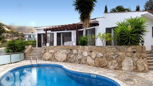 141 SQM Villa in Paphos, Cyprus with Panoramic Sea and Mountain View