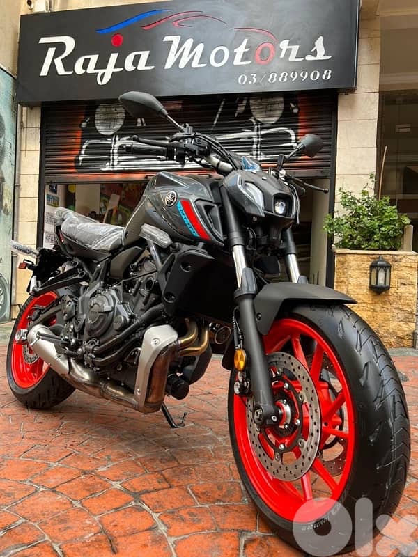 yamaha MT-07 0km company Source warranty 0